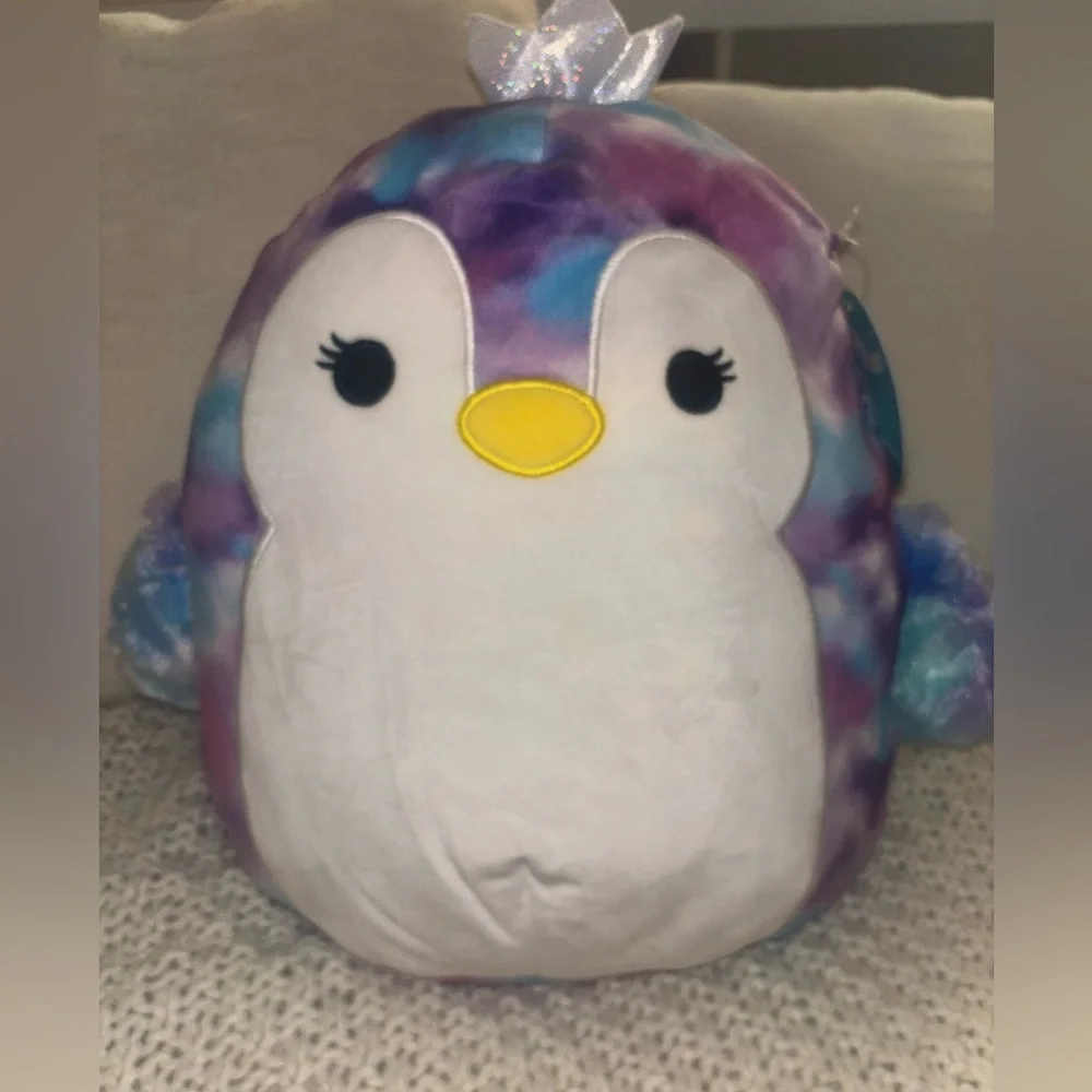 “14 Tomara Tye Dye Penguin Squishmallow - Picture 1 of 3